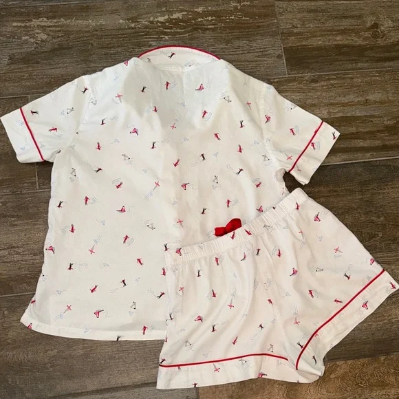 Victoria's Secret Cream Pajama Top - Picture 7 of 8